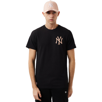 textil Herre T-shirts m. korte ærmer New-Era MLB New York Yankees Tee Sort