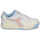 Sko Dame Lave sneakers Diadora WINNER Hvid / Blå / Pink