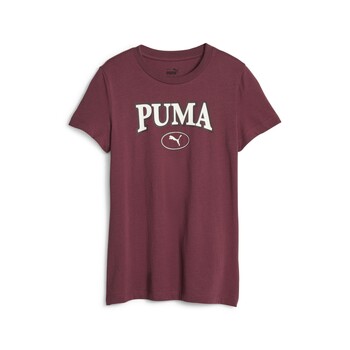 textil Pige T-shirts m. korte ærmer Puma PUMA SQUAD GRAPHIC TEE G Violet