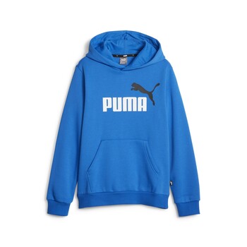 textil Dreng Sweatshirts Puma ESS  2 COL BIG LOGO HOODIE FL B Blå