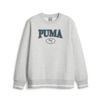 textil Dreng Sweatshirts Puma PUMA SQUAD CREW FL B Grå
