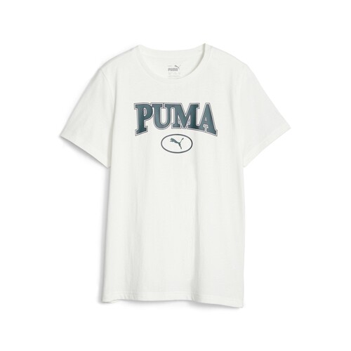 textil Dreng T-shirts m. korte ærmer Puma PUMA SQUAD TEE B Hvid