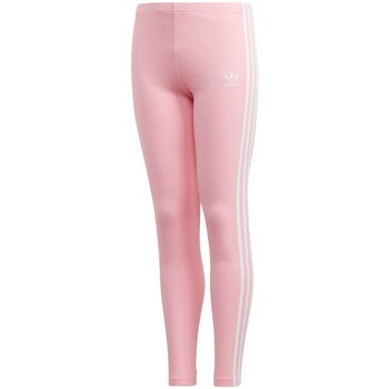 textil Pige Bukser adidas Originals Originals 3STRIPES Girls Leggings Pink