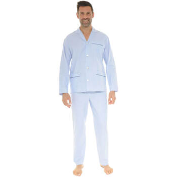 textil Herre Pyjamas / Natskjorte Pilus XYLER Blå
