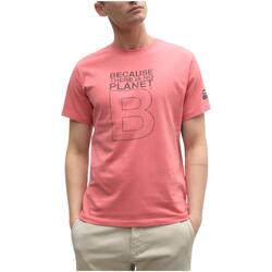 textil Herre T-shirts m. korte ærmer Ecoalf  Pink