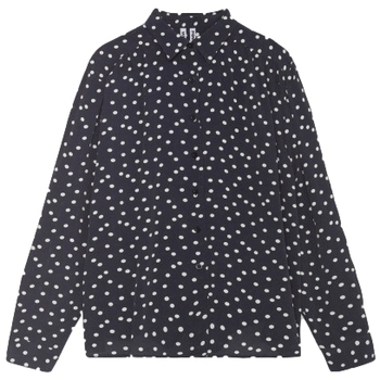 textil Dame Toppe / Bluser Wild Pony Shirt 41210 - Polka Dots Sort