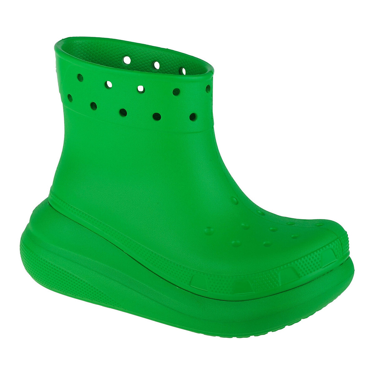 Sko Dame Gummistøvler Crocs Classic Crush Rain Boot Grøn