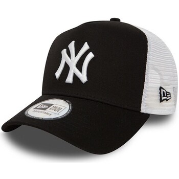 Accessories Kasketter New-Era New York Yankees Clean A Sort, Hvid