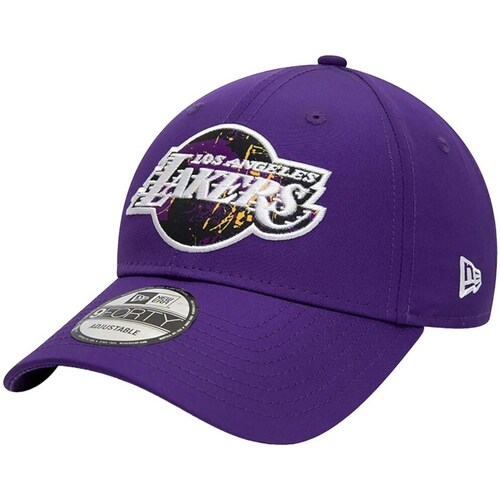 Accessories Herre Kasketter New-Era 9FORTY Los Angeles Lakers Nba Print Infill Cap Violet