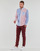 textil Herre Skjorter m. lange ærmer Polo Ralph Lauren CHEMISE COUPE DROITE EN OXFORD Blå / Rød / Hvid