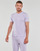 textil Herre T-shirts m. korte ærmer Polo Ralph Lauren T-SHIRT AJUSTE EN COTON LOGO CENTRAL Violet