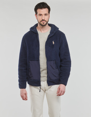 textil Herre Sweatshirts Polo Ralph Lauren SWEAT POLAIRE ZIPPE Marineblå