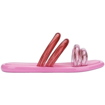 Sko Dame Sandaler Melissa Airbubble Slide - Pink/Pink Transp Pink