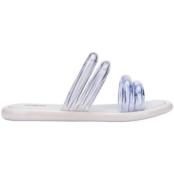 Melissa Airbubble Slide - White/Clear Hvid