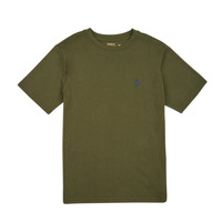 textil Dreng T-shirts m. korte ærmer Polo Ralph Lauren SS CN-TOPS-T-SHIRT Kaki