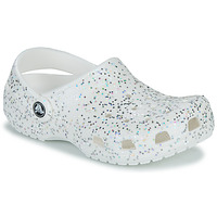 Sko Pige Træsko Crocs Classic Starry Glitter Clog K Hvid