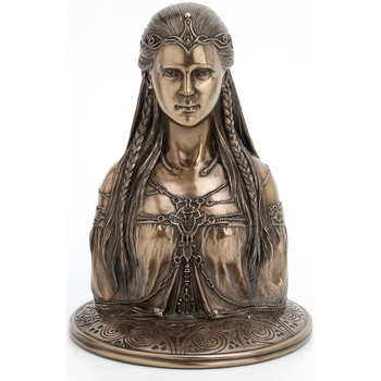Indretning Små statuer og figurer Signes Grimalt Keltisk Gudinde Danu Figur Sølv