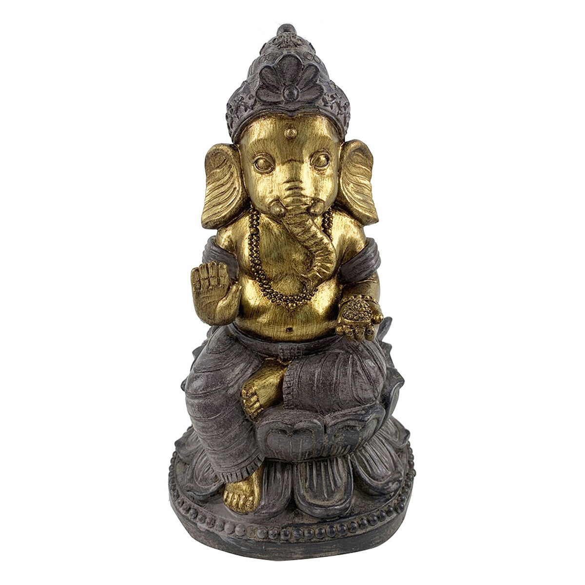 Indretning Små statuer og figurer Signes Grimalt Ganesha Figur Guld