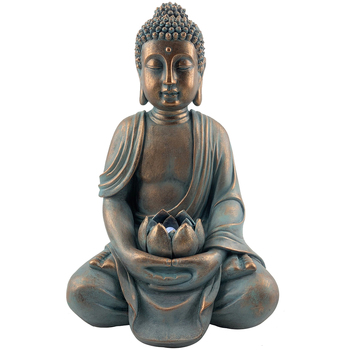 Indretning Små statuer og figurer Signes Grimalt Buddha Figur Grå