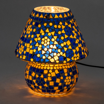 Signes Grimalt Marokkansk Bordlampe Blå