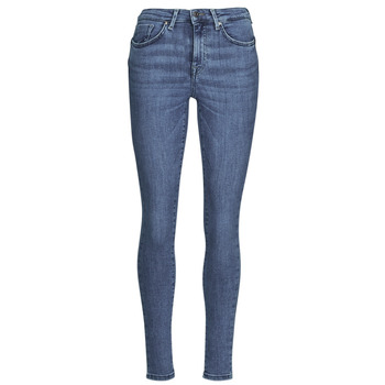 textil Dame Smalle jeans Only ONLPOWER MID SK PUSH REA2981 Blå / Lys