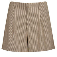 textil Dame Shorts Only ONLMOLLY HW CHECK SHORTS TLR Beige