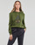 textil Dame Sweatshirts Only ONLHELLA L/S GIRL SKULL HOOD CS SWT Kaki