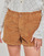 textil Dame Shorts Only ONLCUBA-FLORA HW PB CORD SHORTS PNT Brun