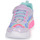 Sko Pige Lave sneakers Skechers FLUTTER HEART LIGHTS Sølv / Pink / Led