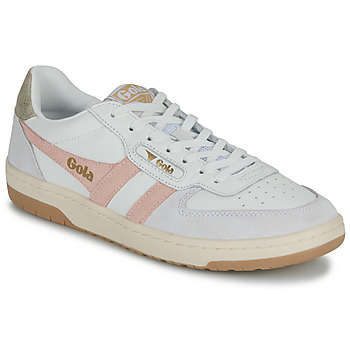 Sko Dame Lave sneakers Gola HAWK Hvid / Pink