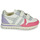 Sko Pige Lave sneakers Gola Daytona Quadrant Strap Beige / Sølv / Pink