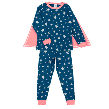 textil Dreng Pyjamas / Natskjorte Petit Bateau LUI Flerfarvet