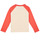 textil Dreng Langærmede T-shirts Petit Bateau LOCAS Hvid / Orange