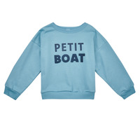 textil Dreng Sweatshirts Petit Bateau LOGO Blå