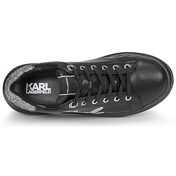 Karl Lagerfeld KAPRI Signia Lace Lthr Sort / Sølv
