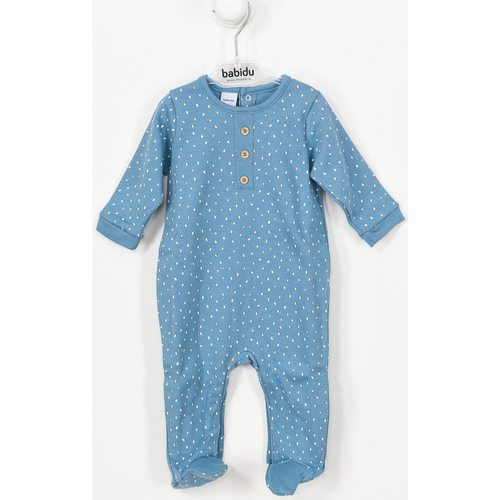 textil Børn Pyjamas / Natskjorte Babidu 10174-AZUL Blå