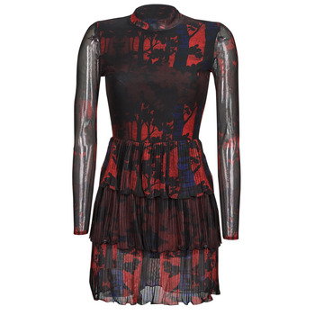 textil Dame Korte kjoler Desigual FOREST - LACROIX Flerfarvet
