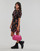 textil Dame Korte kjoler Desigual SNAKE Sort / Flerfarvet