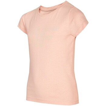 textil Pige T-shirts m. korte ærmer 4F HJL22JTSD00565S Orange