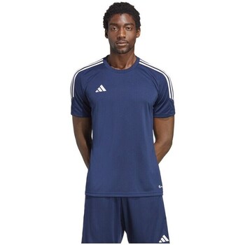 textil Herre T-shirts m. korte ærmer adidas Originals Tiro 23 Training Blå