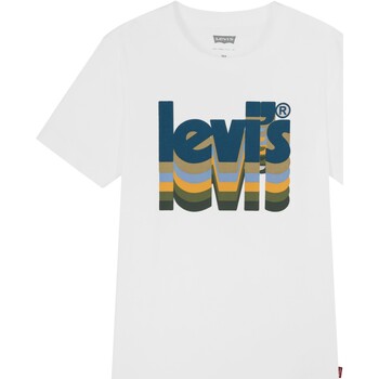 textil Pige T-shirts m. korte ærmer Levi's 212103 Hvid