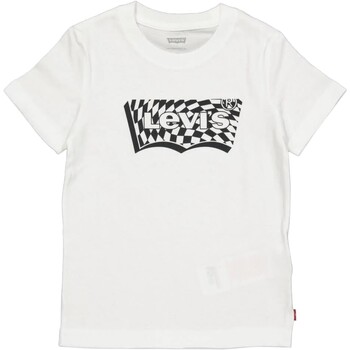 textil Pige T-shirts m. korte ærmer Levi's 208432 Hvid