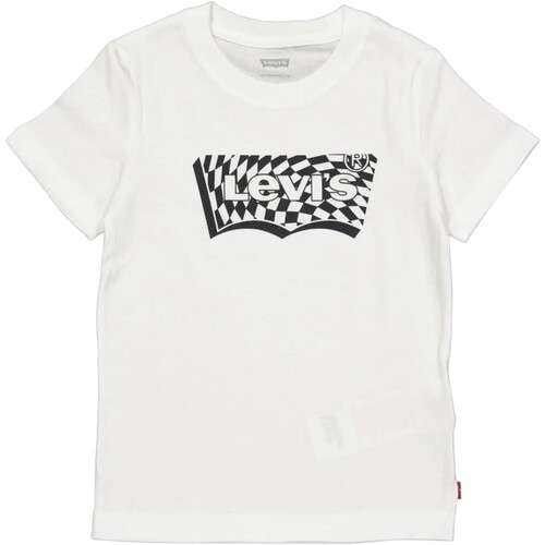 textil Pige T-shirts m. korte ærmer Levi's 208432 Hvid