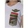 textil Dame T-shirts m. korte ærmer Aeronautica Militare TS2060DJ51073009 Hvid
