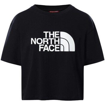 textil Dame T-shirts m. korte ærmer The North Face Cropped Easy Tee Sort