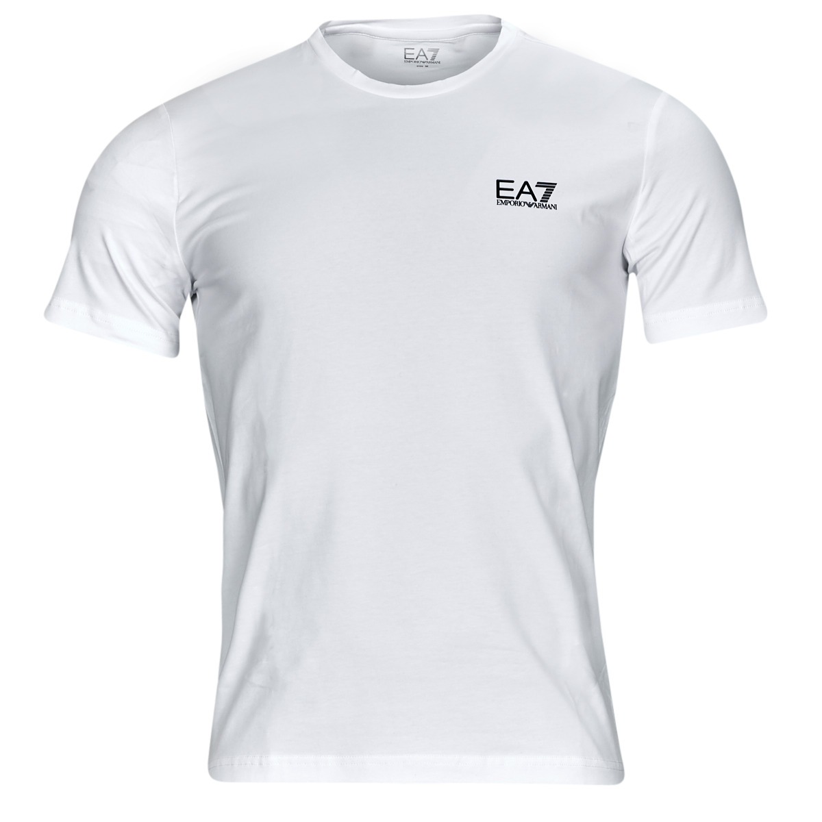 textil Herre T-shirts m. korte ærmer Emporio Armani EA7 CORE IDENTITY TSHIRT Hvid