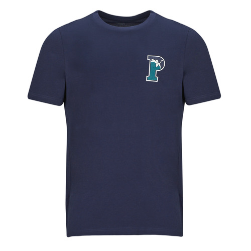 textil Herre T-shirts m. korte ærmer Puma PUMA SQUAD BADGE TEE Marineblå