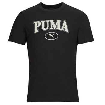 textil Herre T-shirts m. korte ærmer Puma PUMA SQUAD TEE Sort