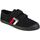 Sko Dame Sneakers Kawasaki Retro Shoe W/velcro K204505 1001S Black Solid Sort