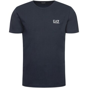 textil Herre T-shirts m. korte ærmer Emporio Armani EA7 8NPT51 PJM9Z Blå